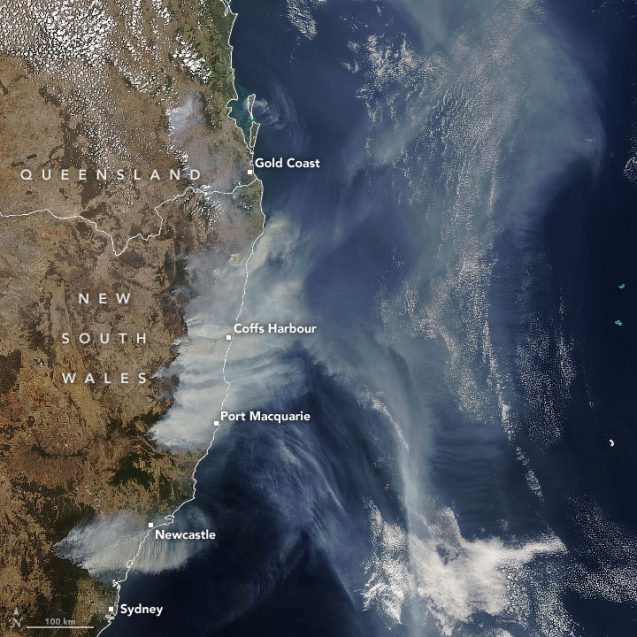 bushfire smoke