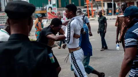 Getty Images Lagos area boys