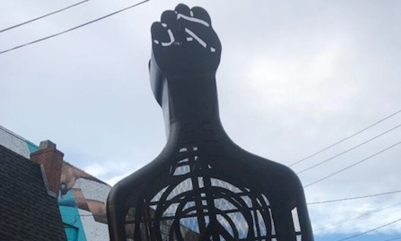 Black power art fights racism, seeks to empower Black Americans Black power art fights racism, seeks to empower Black Americans