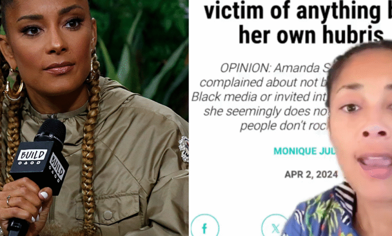 Op-Ed: Amanda Seales Vs Black Media Outlets Being Liked Op-Ed: Amanda Seales Vs Black Media Outlets Being Liked