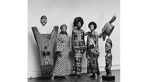 Courtesy of the artist and Philip Martin Gallery, LA The Grandassa Models, New York, 1967, photographed by Kwame Brathwaite (Credit: Courtesy of the artist and Philip Martin Gallery, LA)