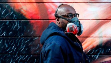 The street art that expressed the world’s pain