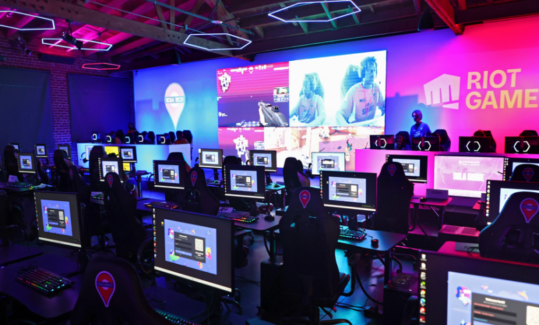 The Grand Opening of the SoLa Technology and Entrepreneurship Center Powered by Riot Games The Grand Opening of the SoLa Technology and Entrepreneurship Center Powered by Riot Games