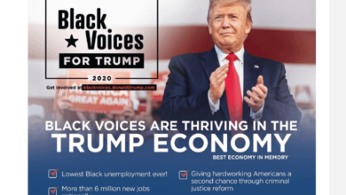 Donald Trump campaign pursues black voters through radio, newspaper ads