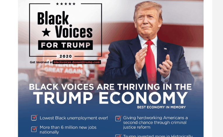 Donald Trump campaign pursues black voters through radio, newspaper ads Donald Trump campaign pursues black voters through radio, newspaper ads