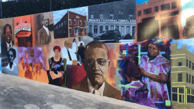 Mural highlights history of Black-owned businesses in W-S