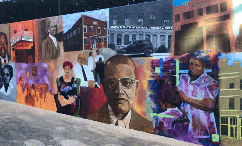 Mural highlights history of Black-owned businesses in W-S Mural highlights history of Black-owned businesses in W-S
