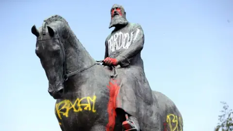 Getty Images Leopold II ruled Belgium from 1865-1909 - activists want his statue in Brussels removed due to his brutal regime in Free Congo State