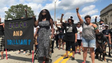 Black Community To White Allies At Peaceful Homewood Rally: Call Out Racism