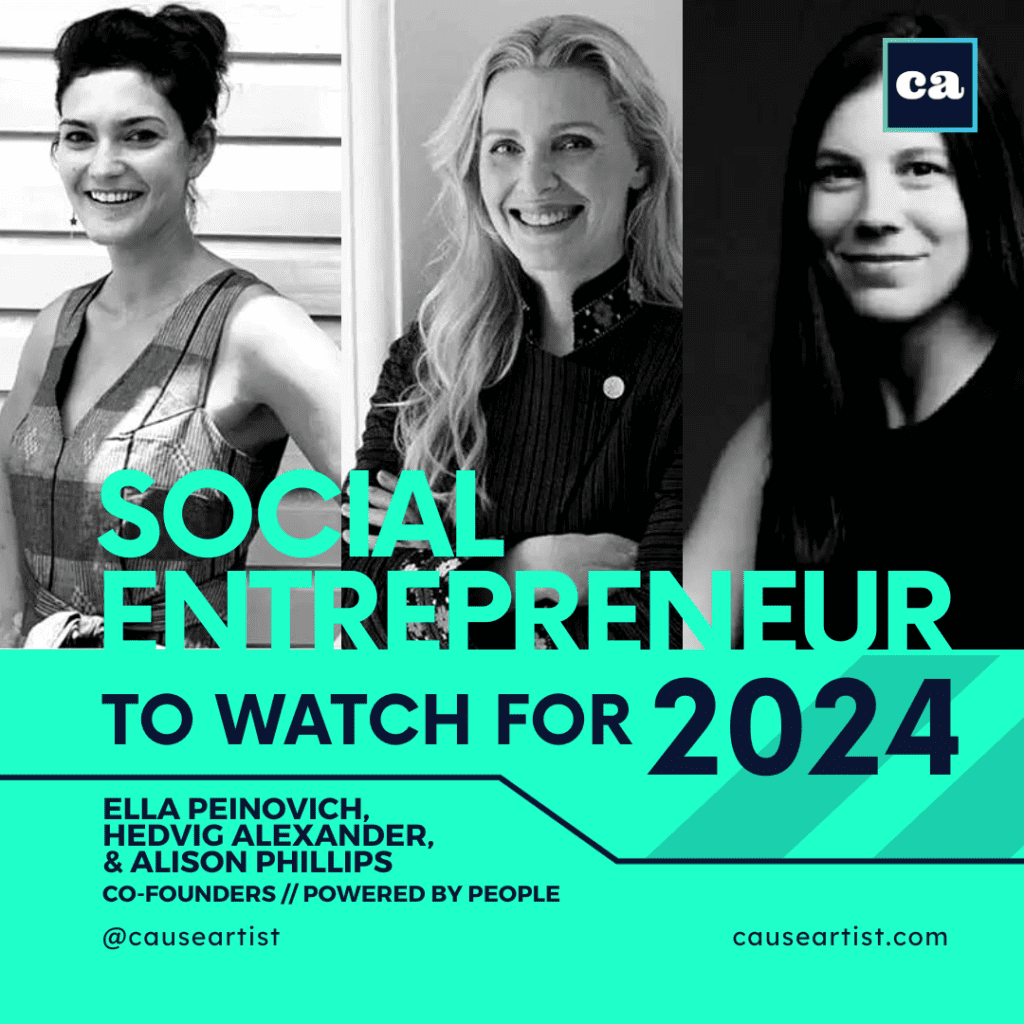 Ella Peinovich, Hedvig Alexander, & Alison Phillips // Powered by People